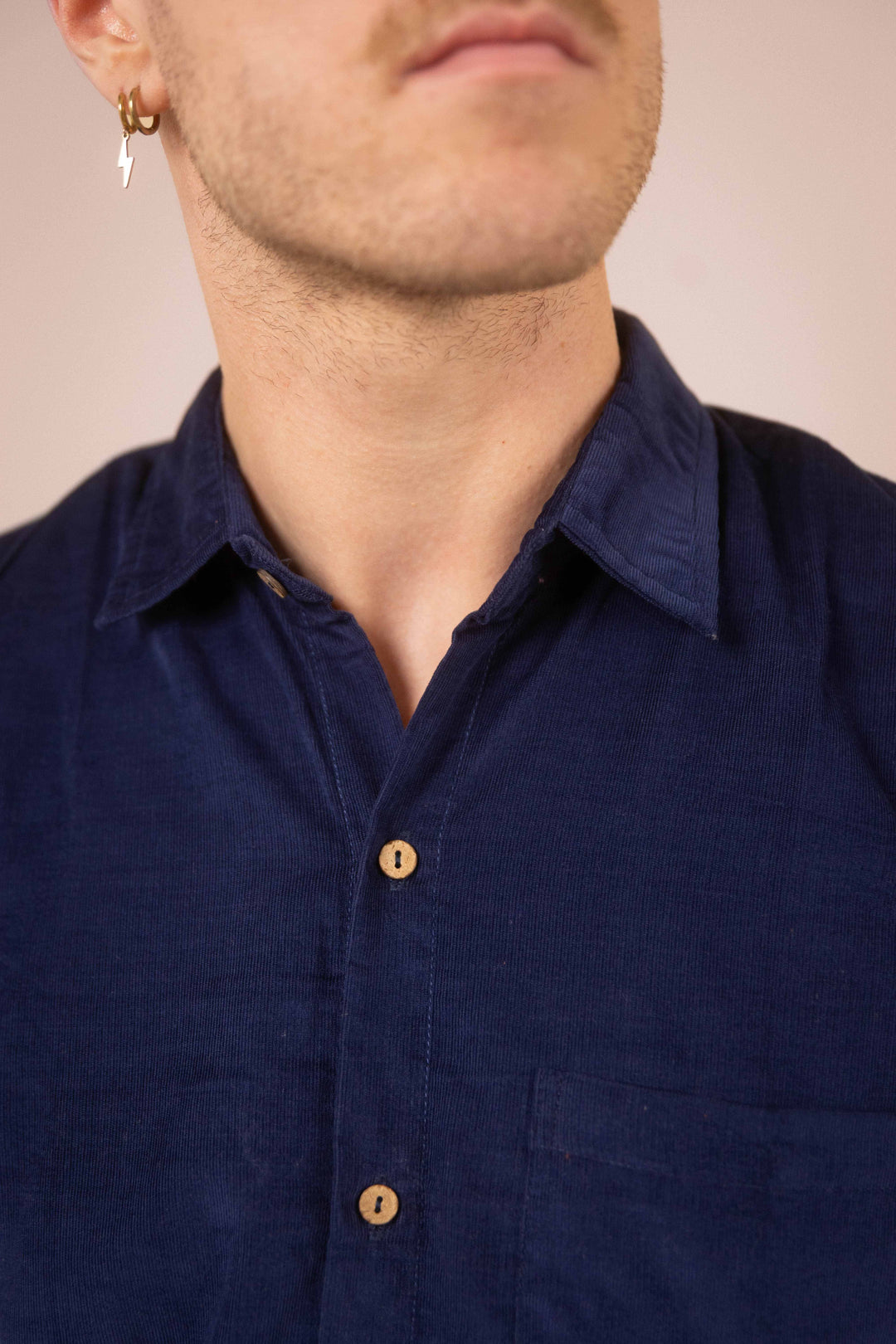 Cord-Hemd ~ NOAH blau