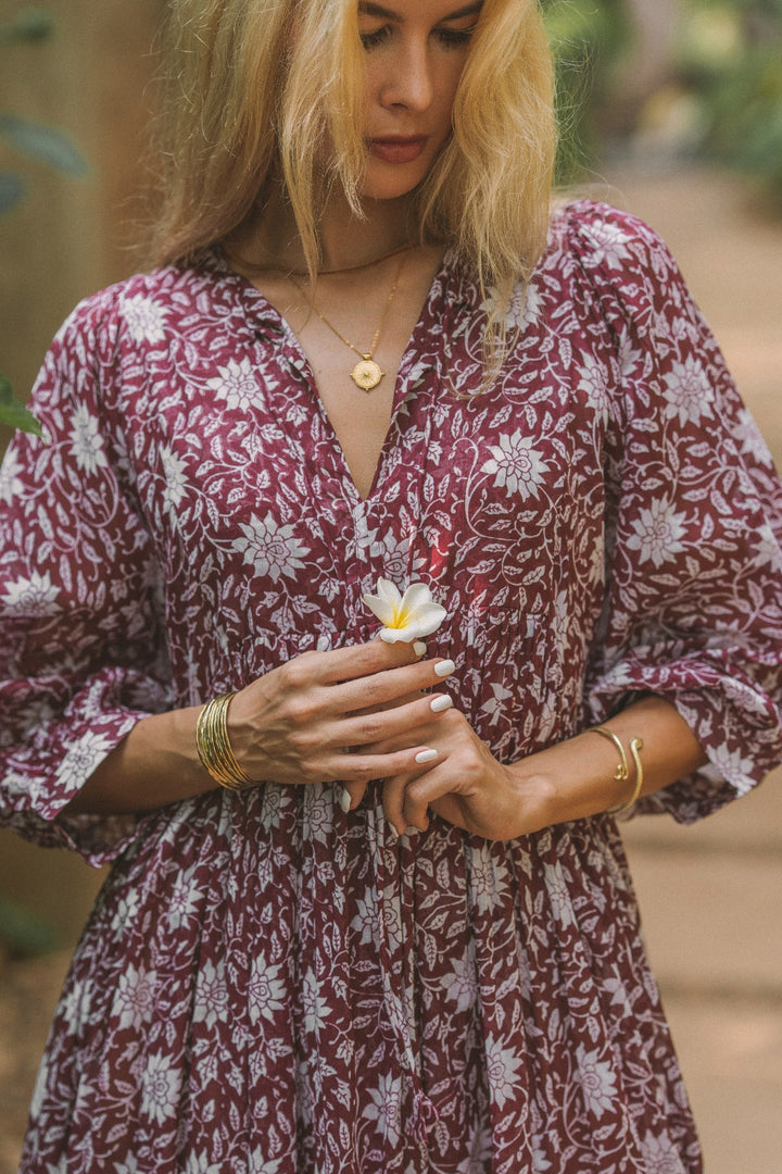 Boho Kleid ~ AZALEA lang