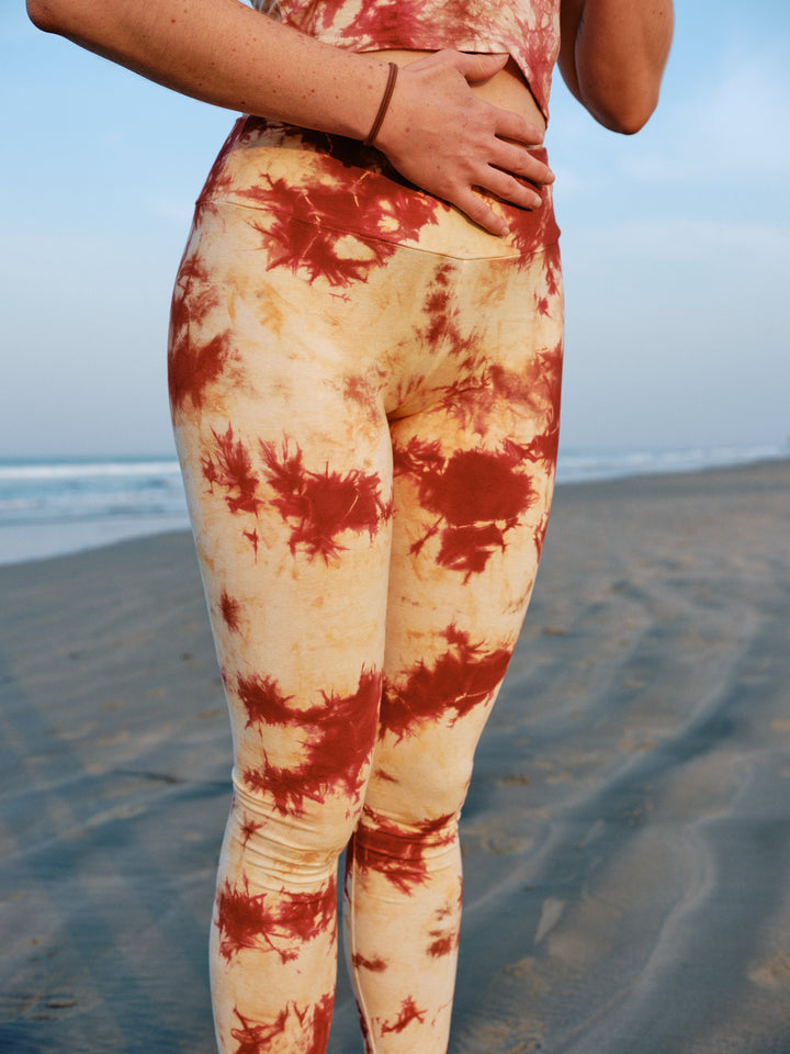 Batik Leggins ~ RED EARTH