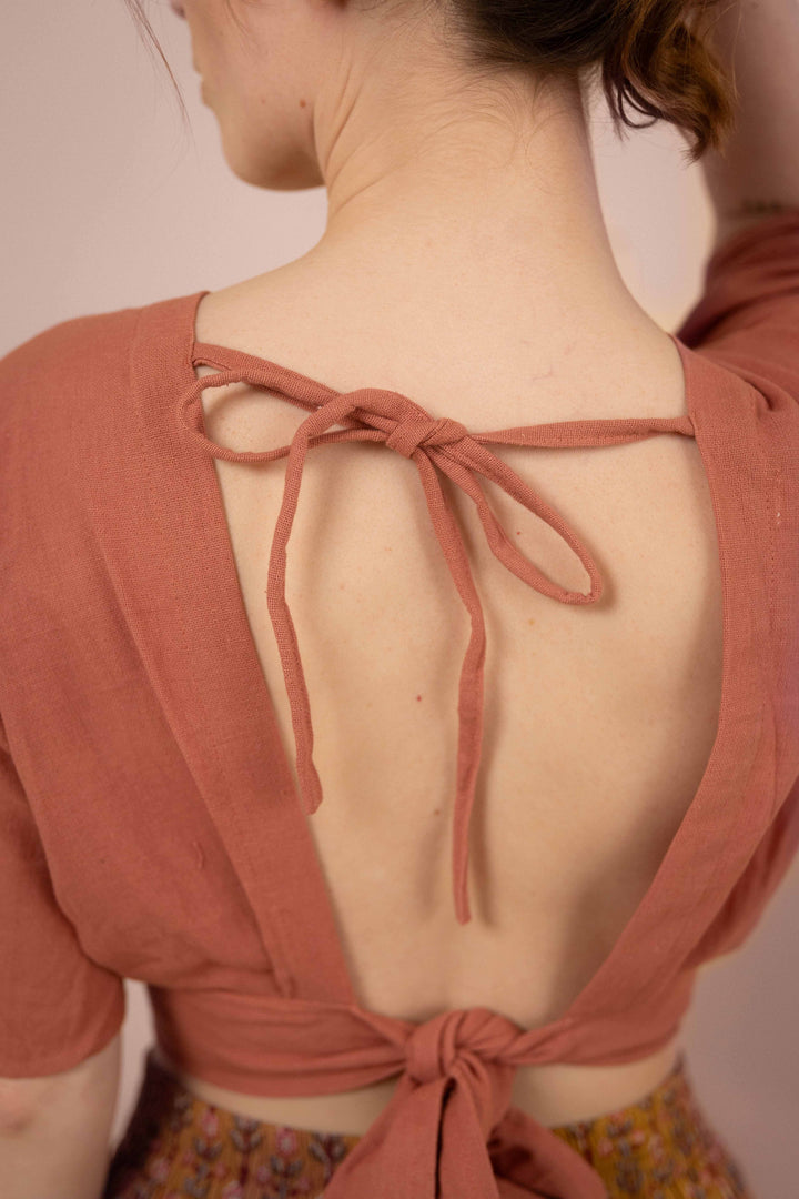 Feminines Top ~ SAKURA Altrosa