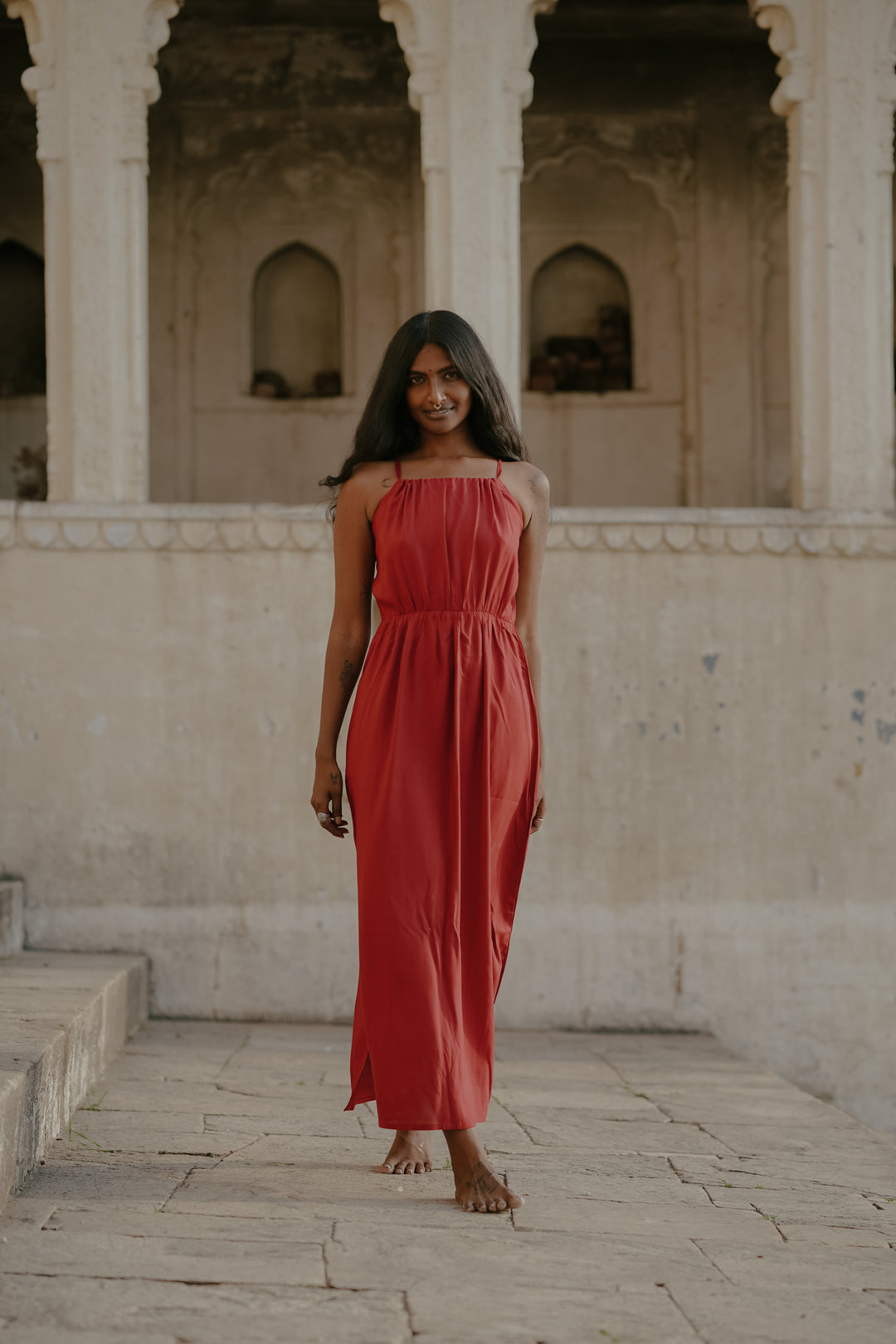 Elegantes Kleid ~ CLEO rot