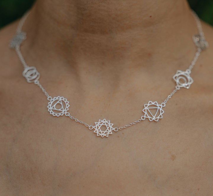 Halskette ~ CHAKRA Silber