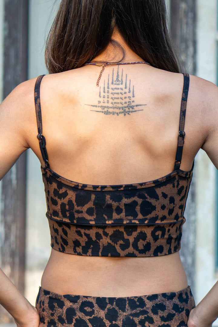 Yoga Top ~ Farn ~ blue