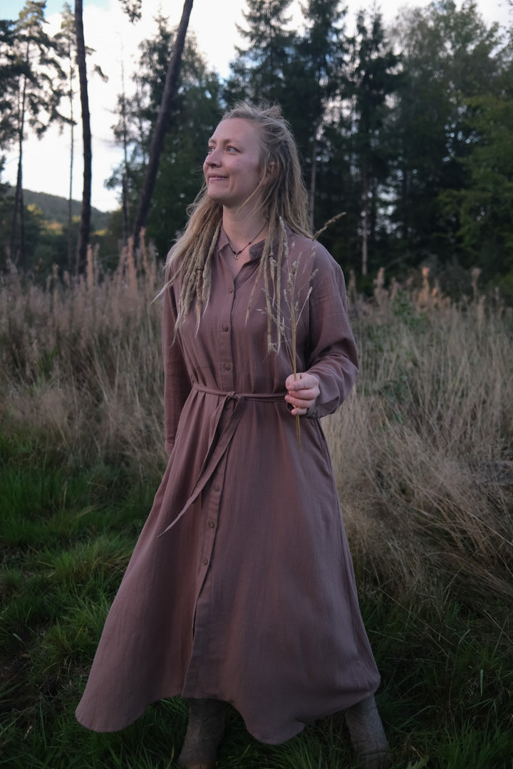 Maxi Kleid CARA ~ Mauve