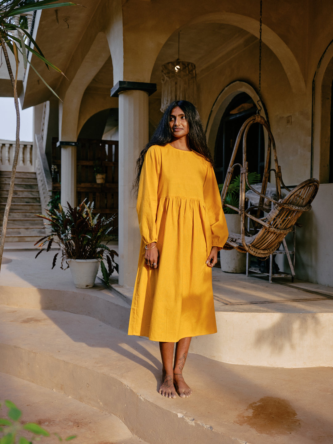 Kleid JULIANA GELB