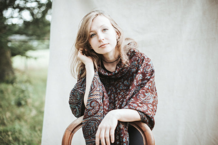 Cozy poncho ~ aurelia