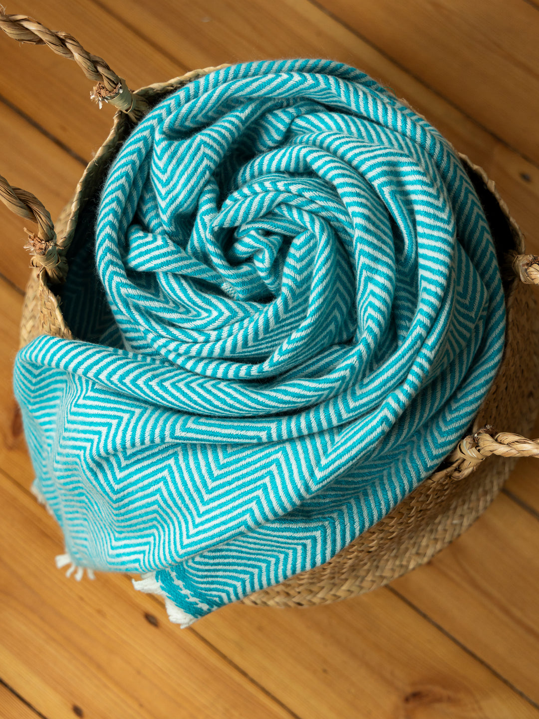 Decke aus 100% Kaschmir ~ MADEIRA LIGHT