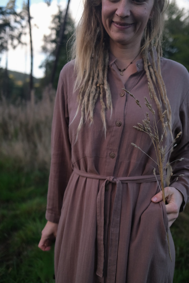 Maxi Kleid CARA ~ Mauve