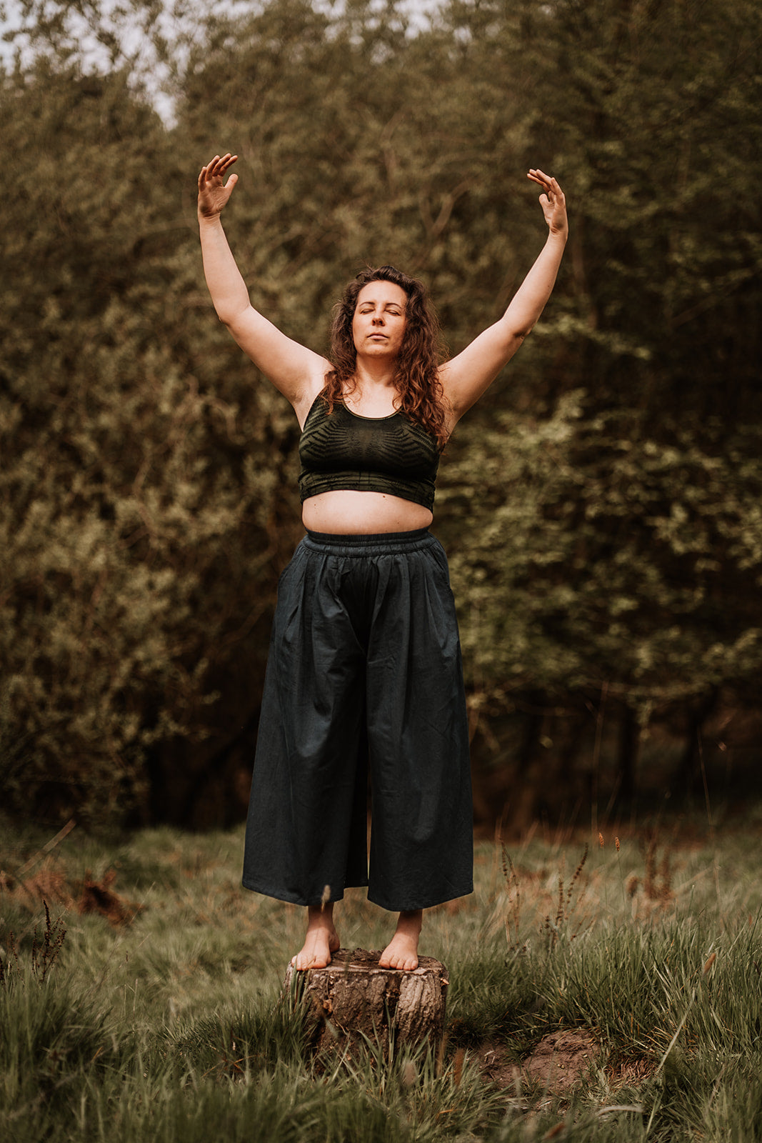 Yoga Top ~ Farn ~ Grün