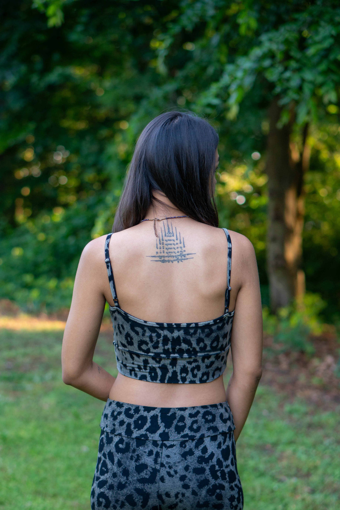 Yoga Top ~ Farn ~ blue