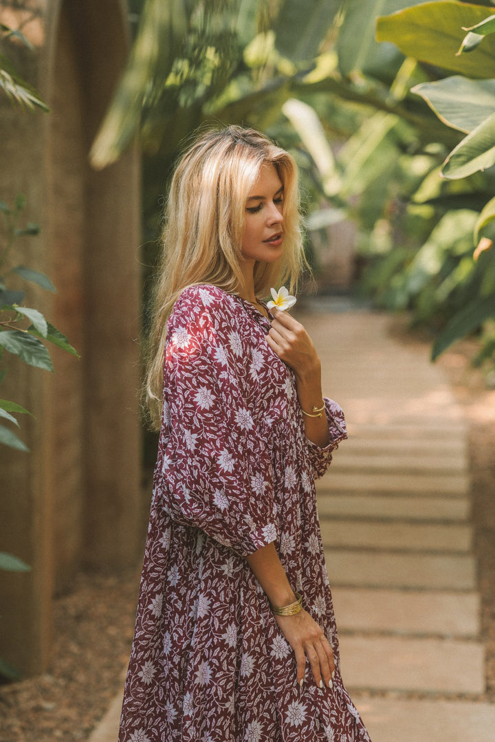 Boho Kleid ~ AZALEA lang