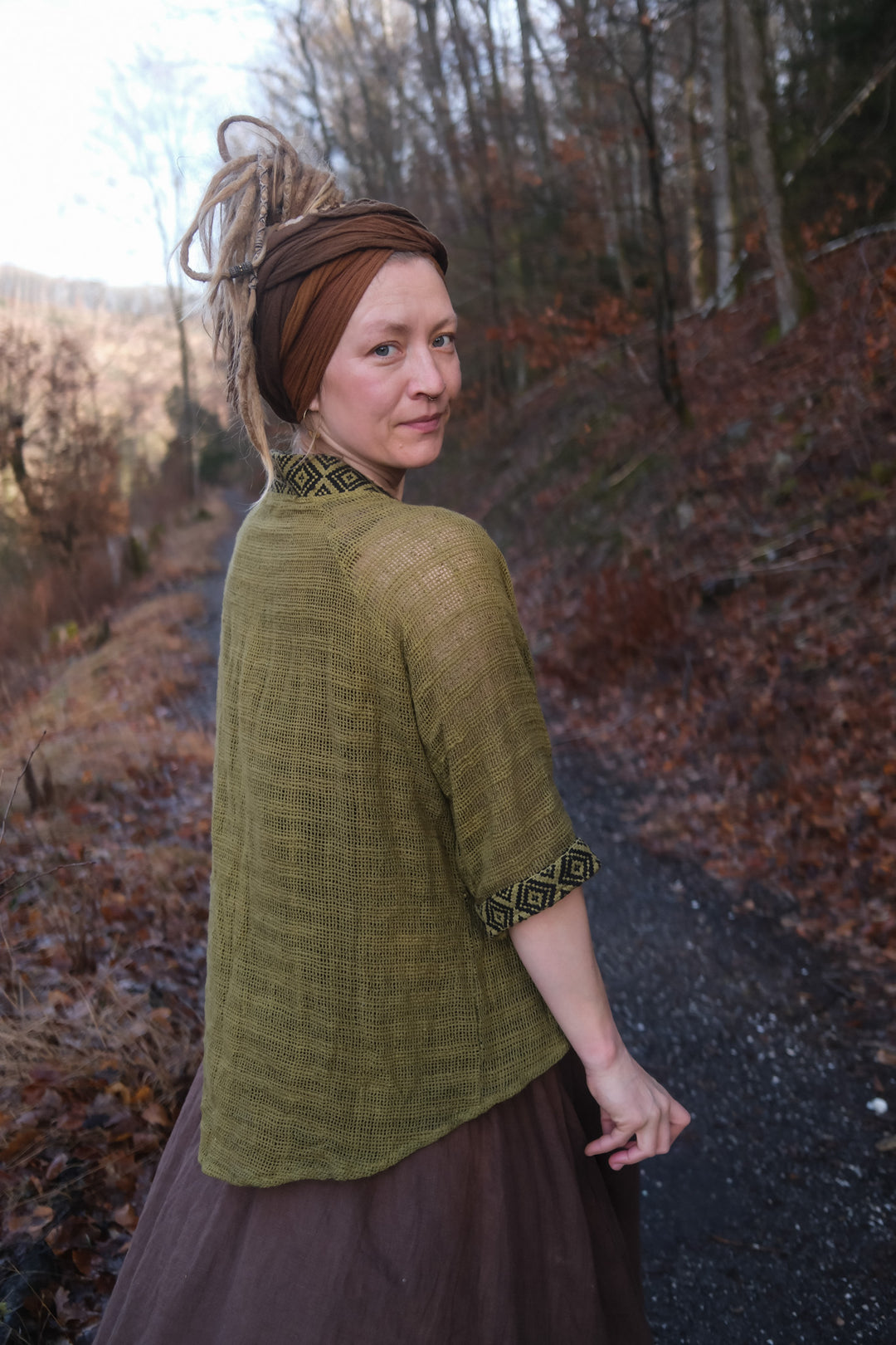 Mesh Cardigan ~ GRÜN