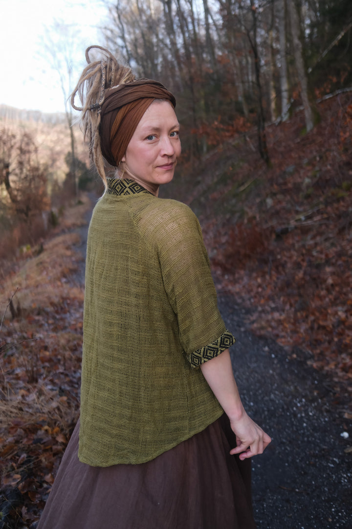 Mesh Cardigan ~ GRÜN