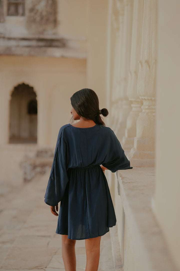 Kleid ~ SARA blau