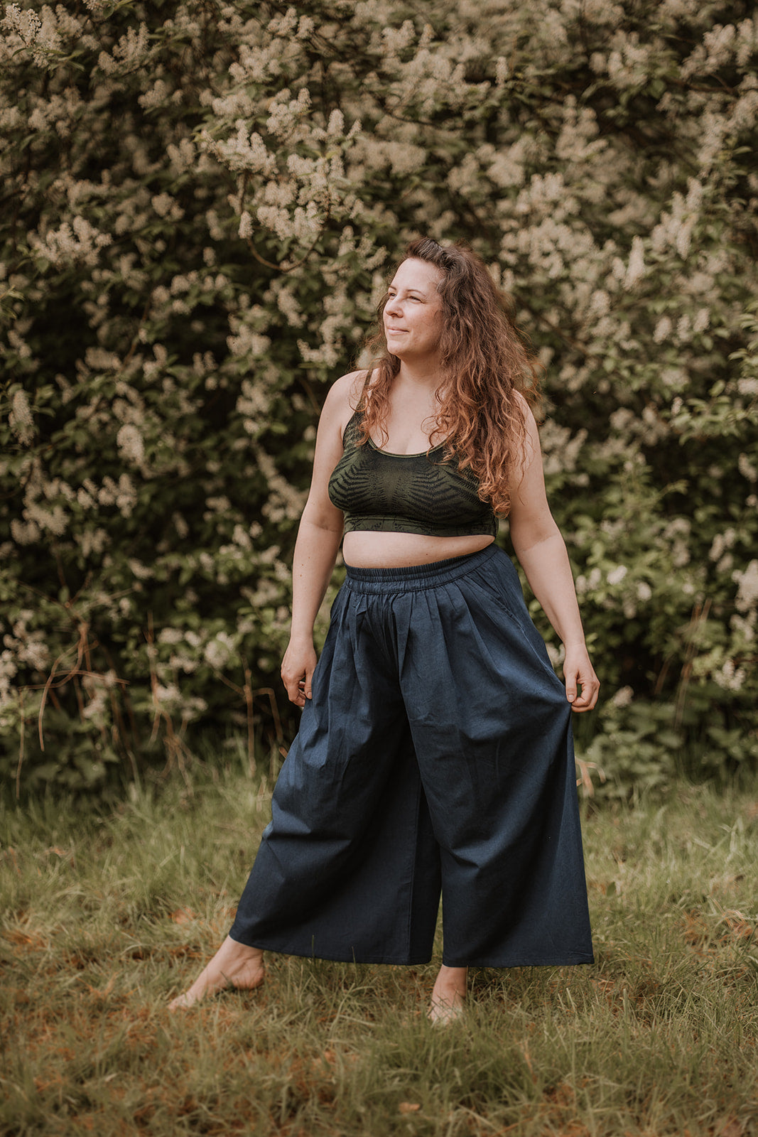 Weite Culotte SOFT DENIM