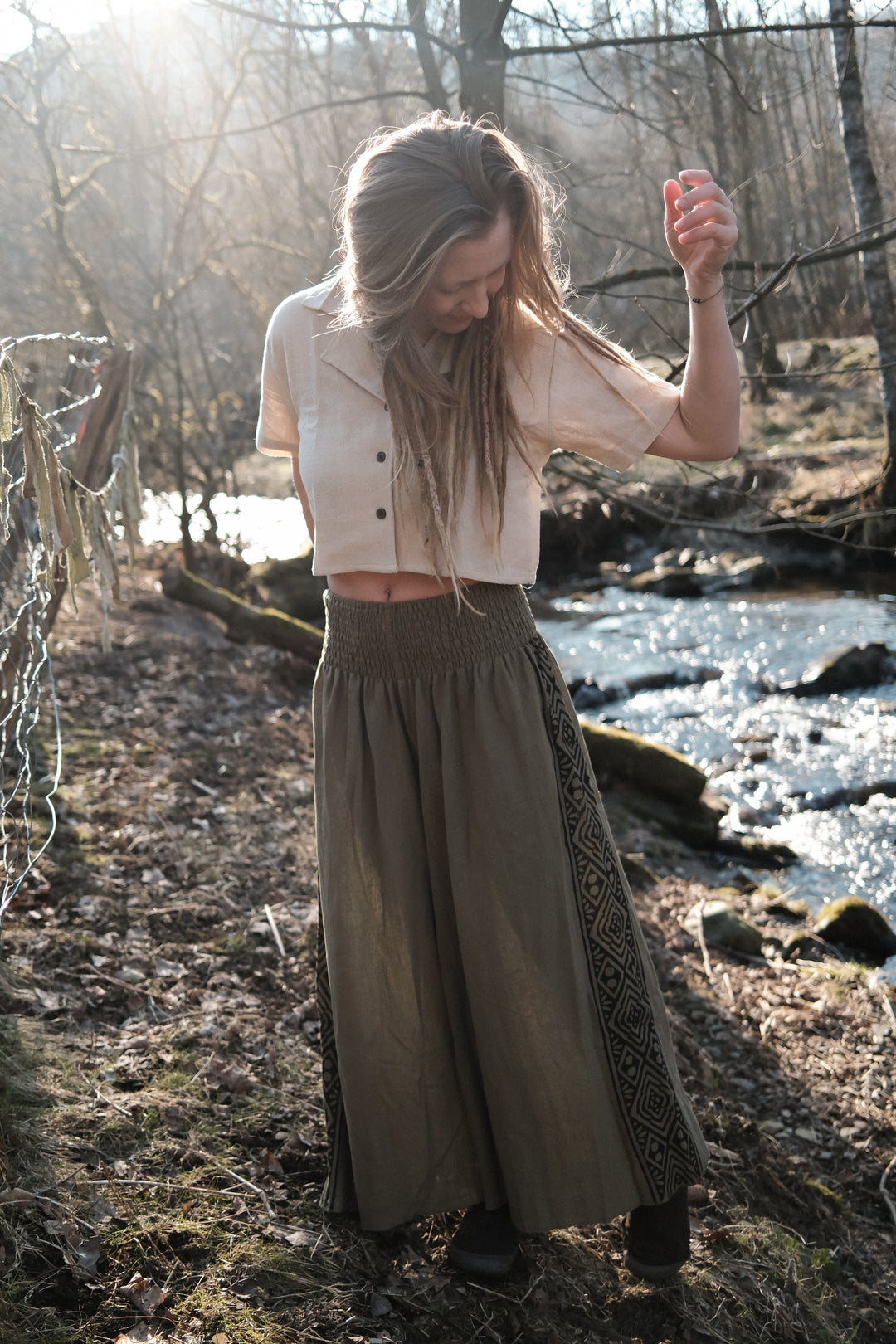 Cropped Bluse SHANI