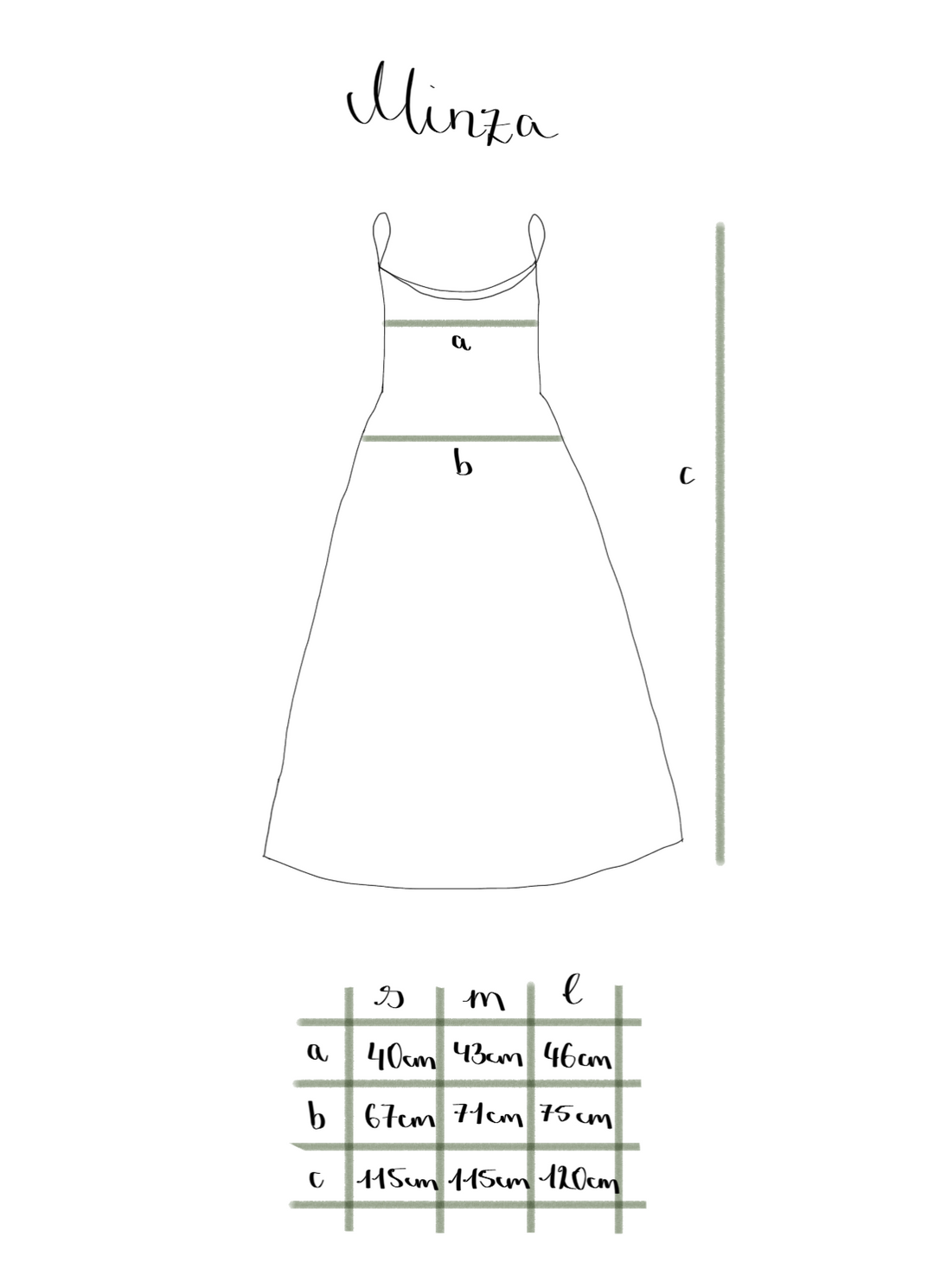 Sommerkleid ~ MINZA