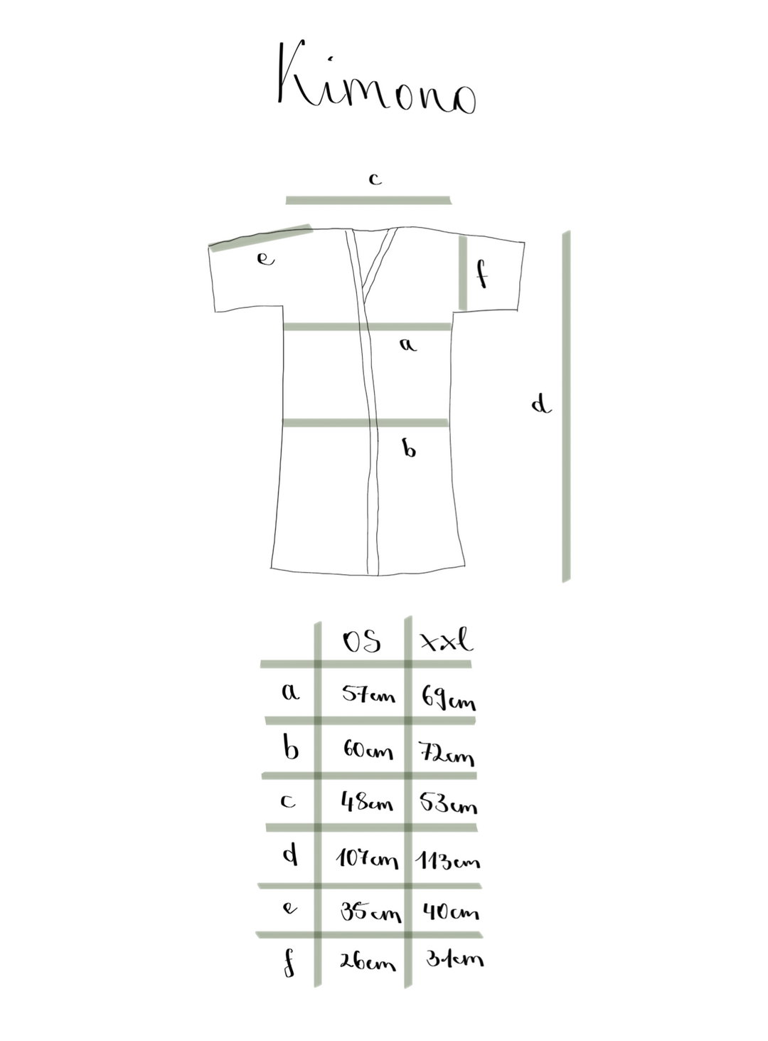 Short kimono with Japanese sleeves ~ Haruki