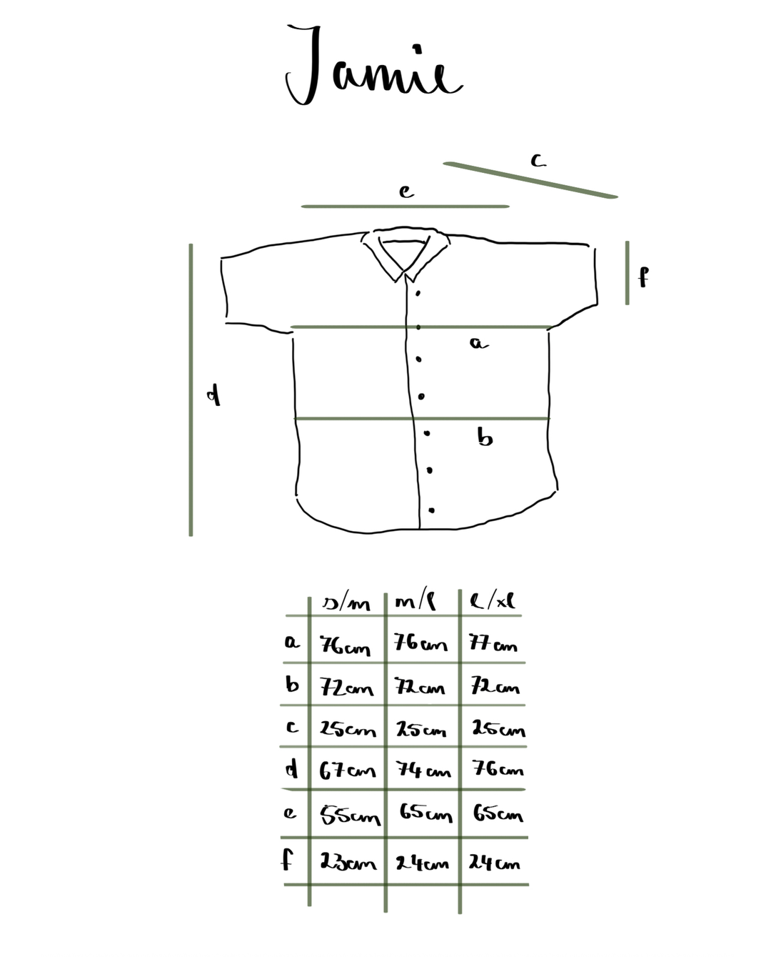 Hemd ~ JAMIE Mustard in Slub Baumwolle