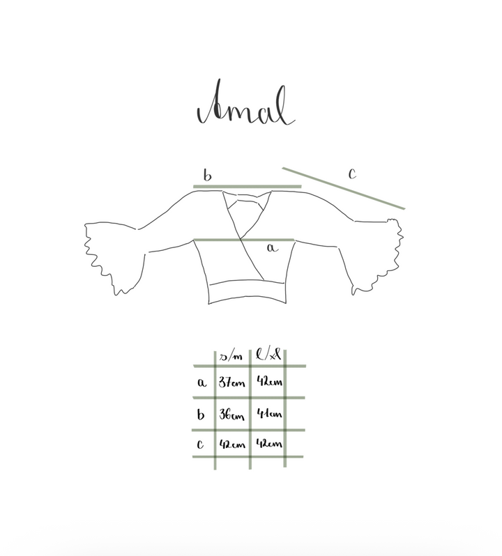 Flexibles Top ~ AMAL schwarz