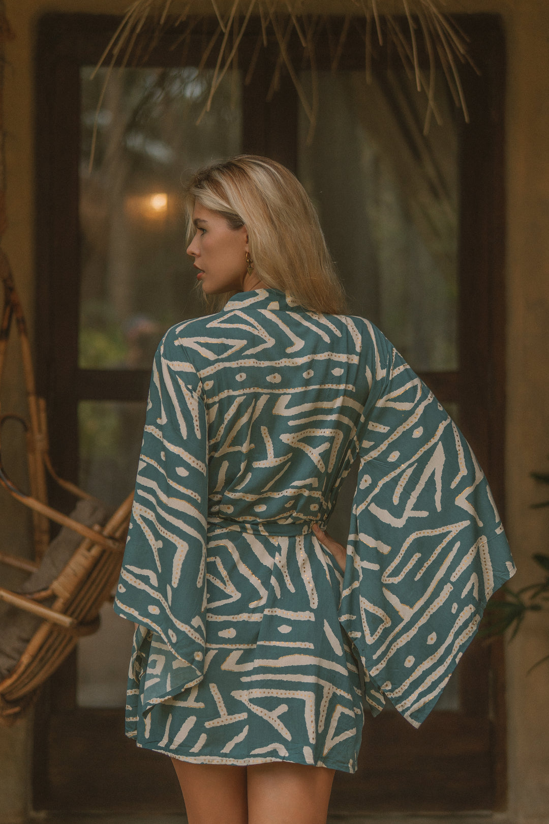Kurzer Kimono mit japanischen Ärmeln ~ IRIS