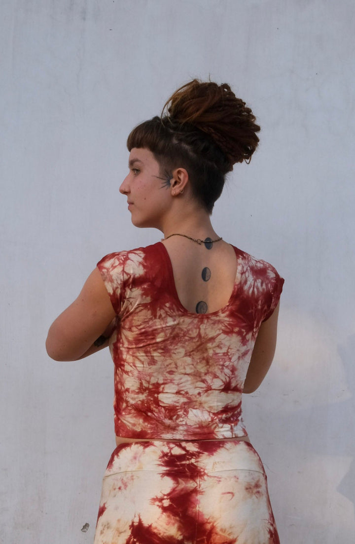 Batik Top ~ RED EARTH