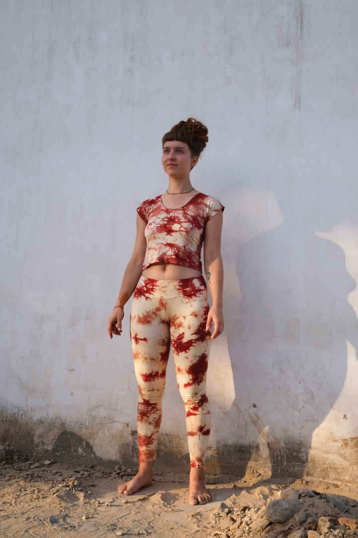 Batik Leggins ~ RED EARTH