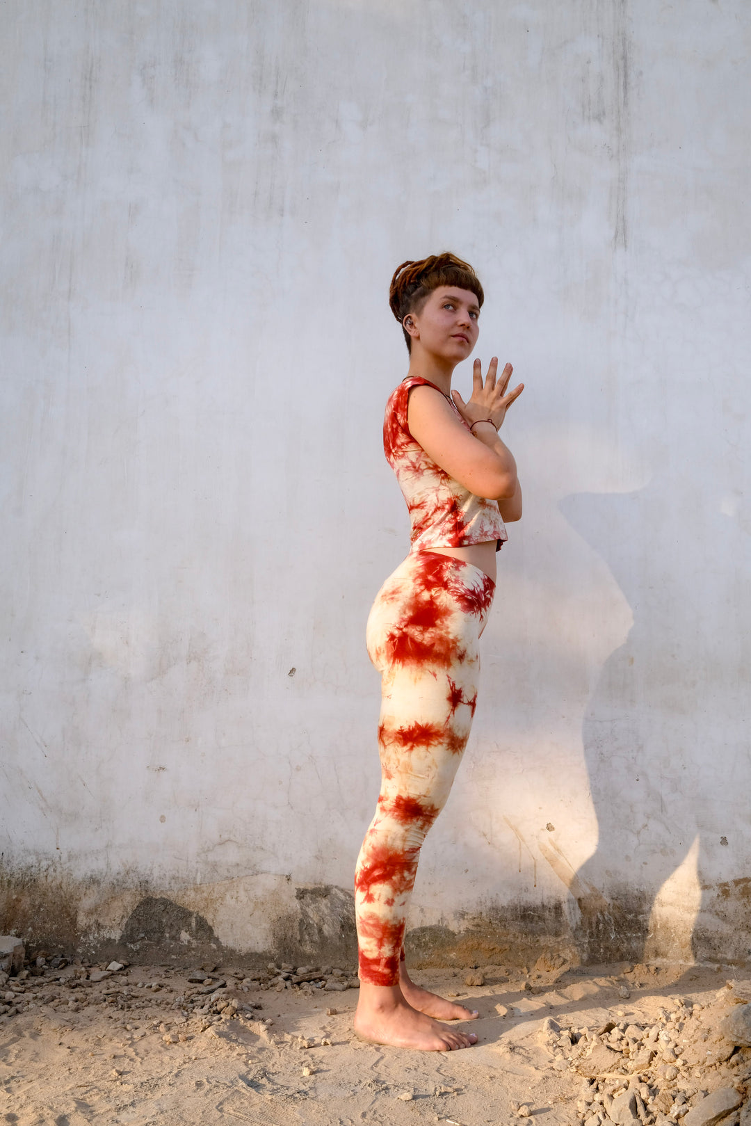 Batik Leggins ~ RED EARTH