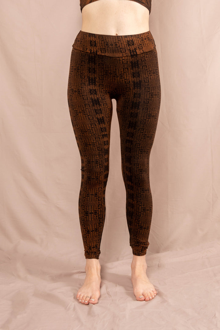 Abstrakte Leggins ~ Rost