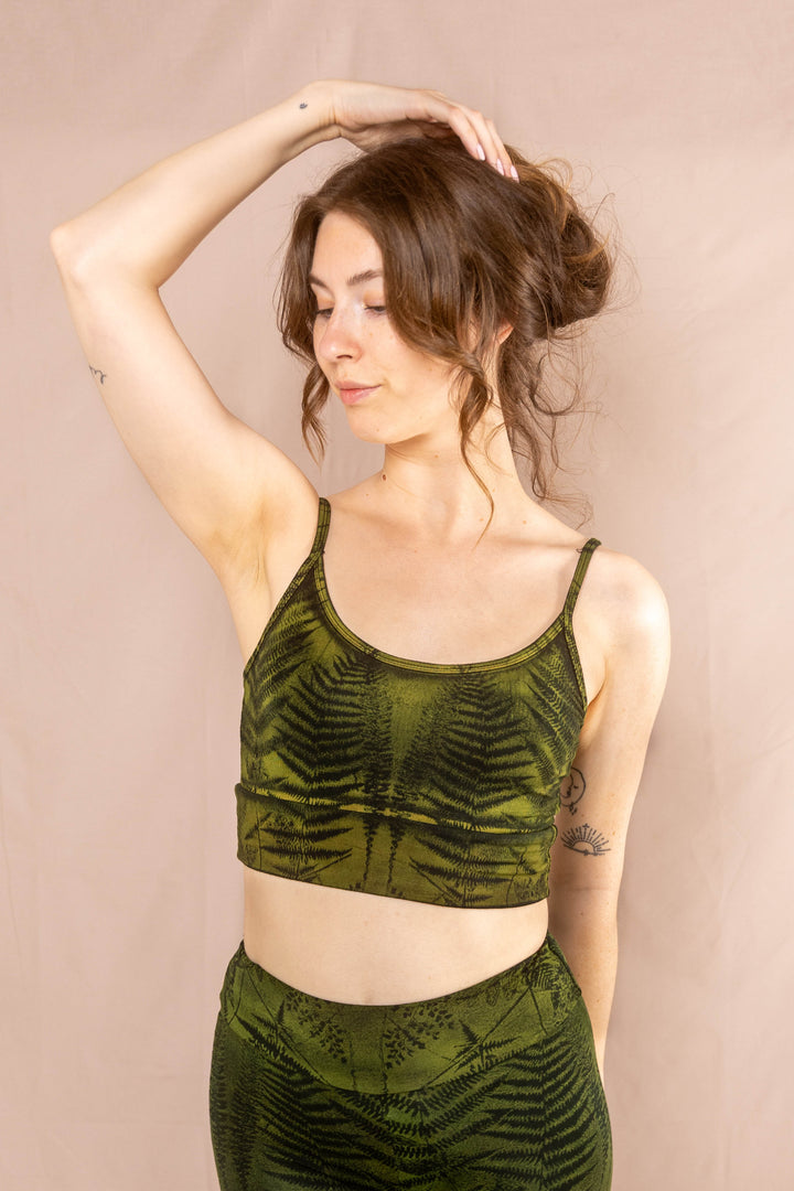Yoga Top ~ Farn ~ Grün