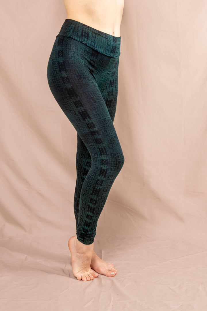 Abstrakte Leggins ~ Blau