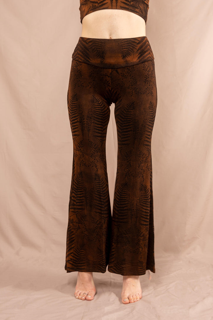 Flared Leggins ~ Farn ~ Rost