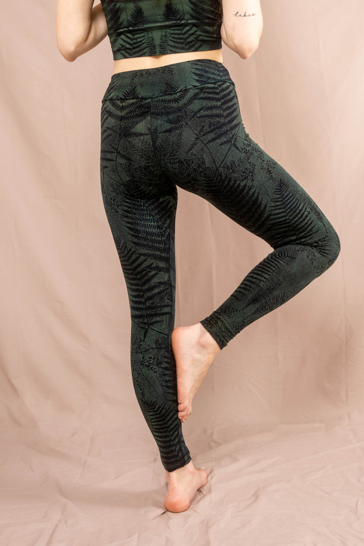 Yoga Top ~ Farn ~ Blau