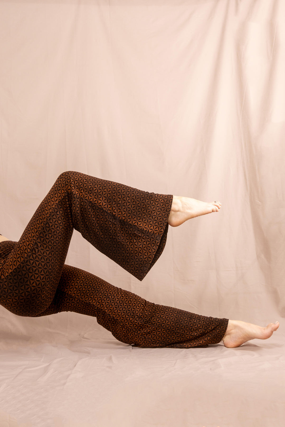 Flared Leggins ~ Blume des Lebens ~ Rost