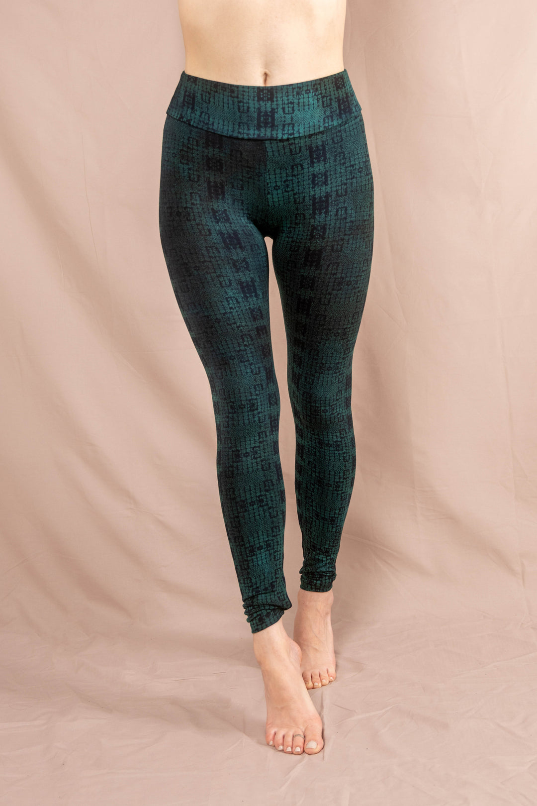 Abstrakte Leggins ~ Blau