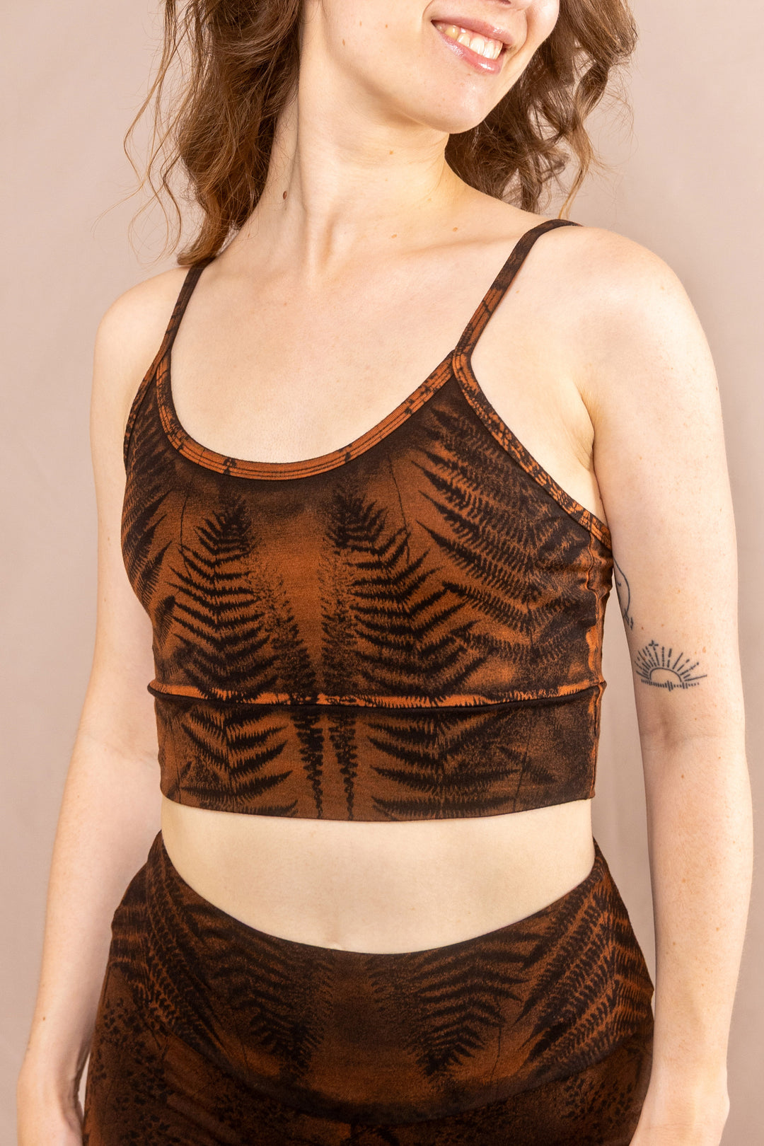 Flared Leggins ~ Farn ~ Rost