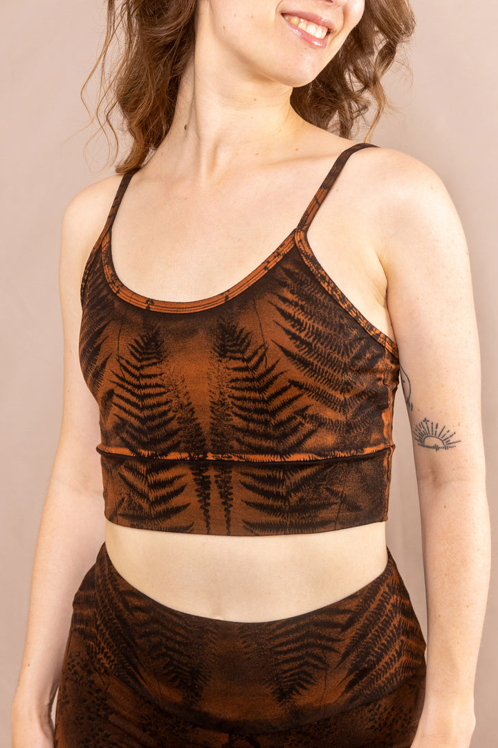 Flared Leggins ~ Farn ~ Rost