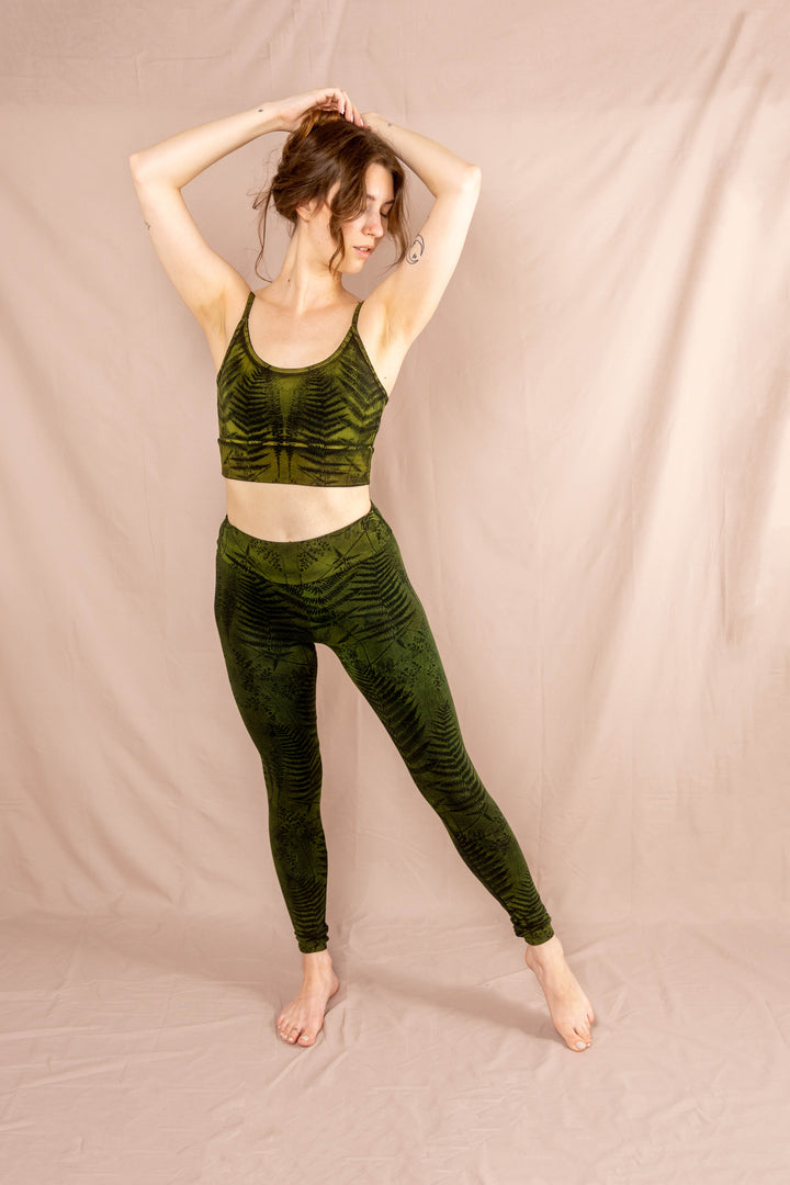 Yoga Top ~ Farn ~ Grün