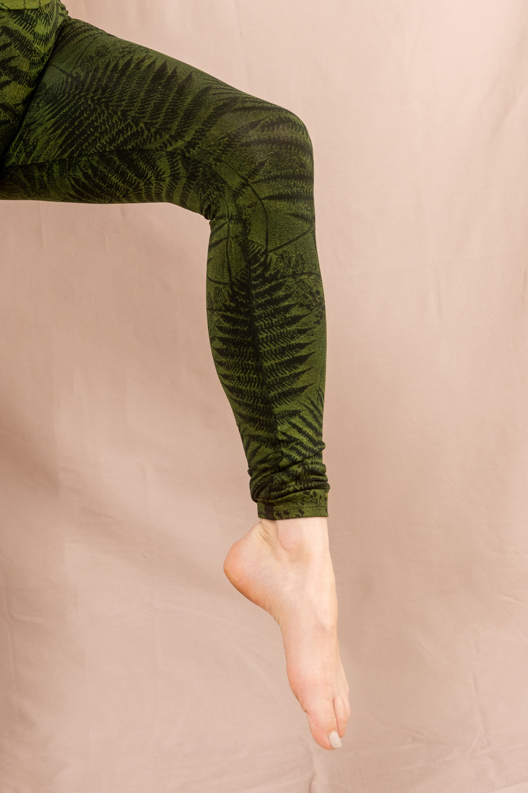 Farn Leggins ~ Grün