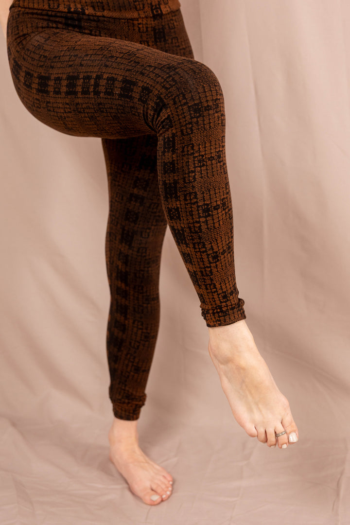 Abstrakte Leggins ~ Rost