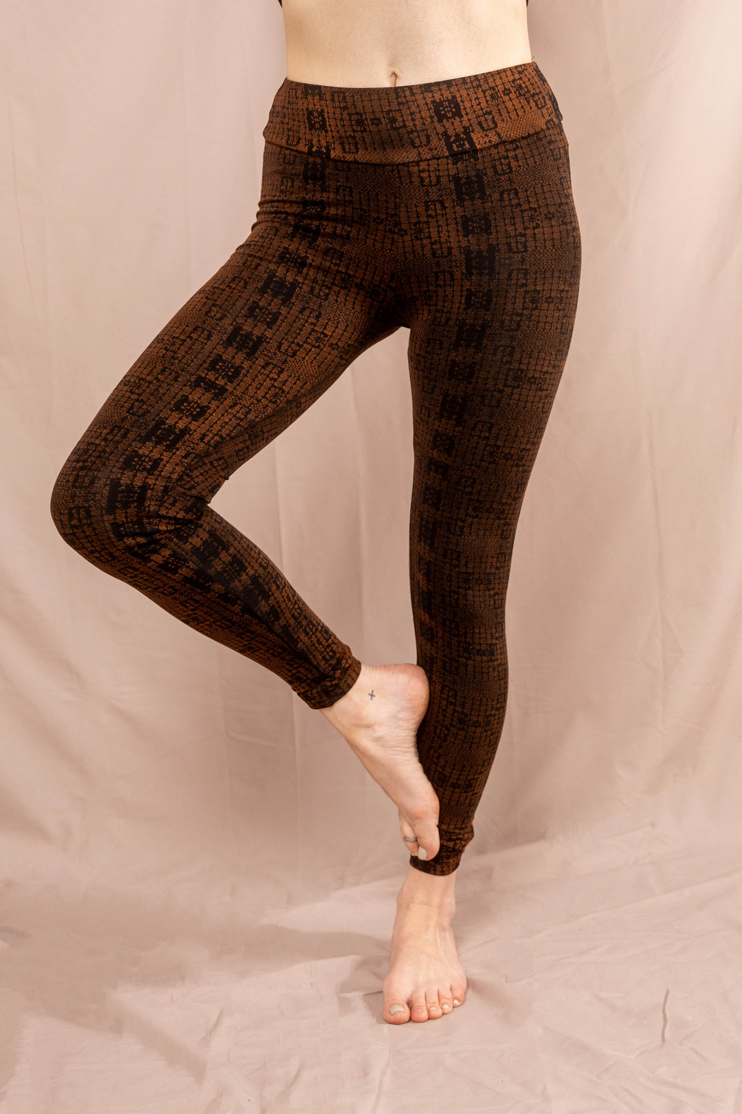 Abstrakte Leggins ~ Rost