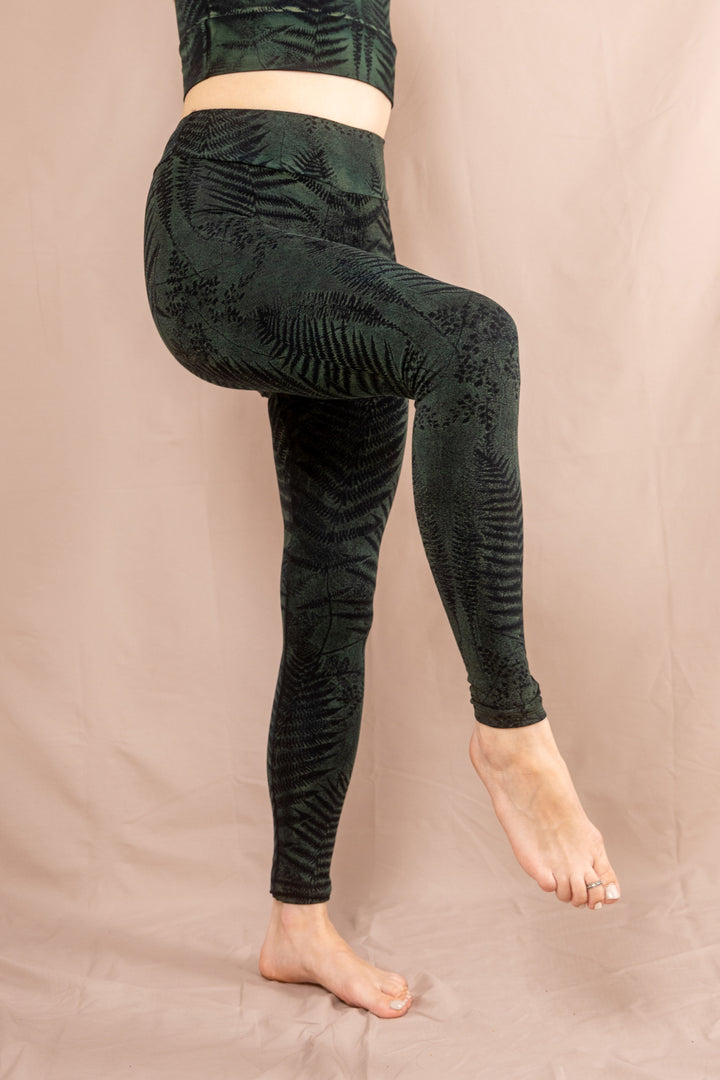 Yoga Top ~ Farn ~ Blau