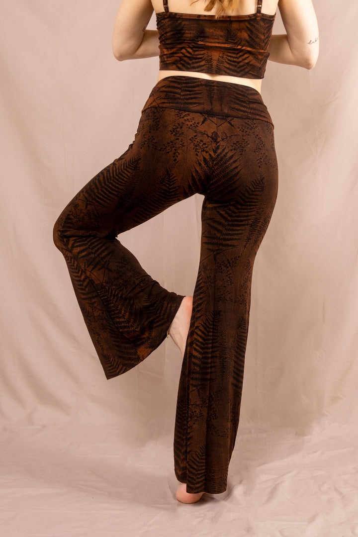 Flared Leggins ~ Farn ~ Rost