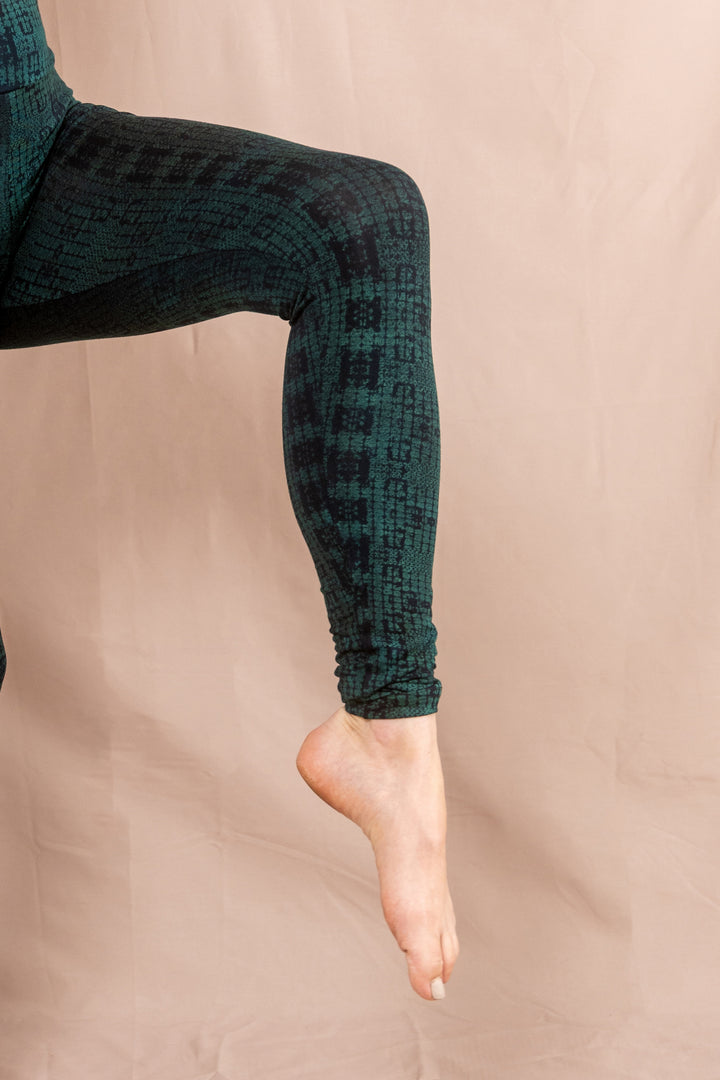 Abstrakte Leggins ~ Blau