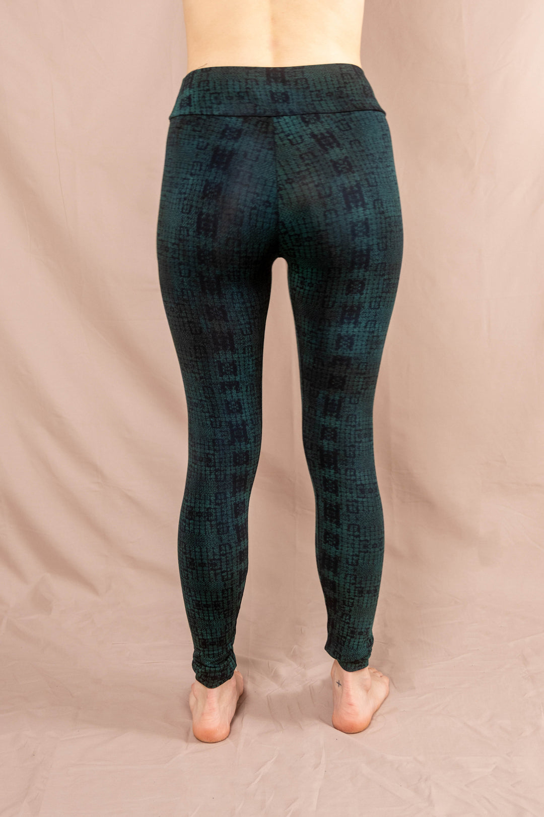 Abstrakte Leggins ~ Blau