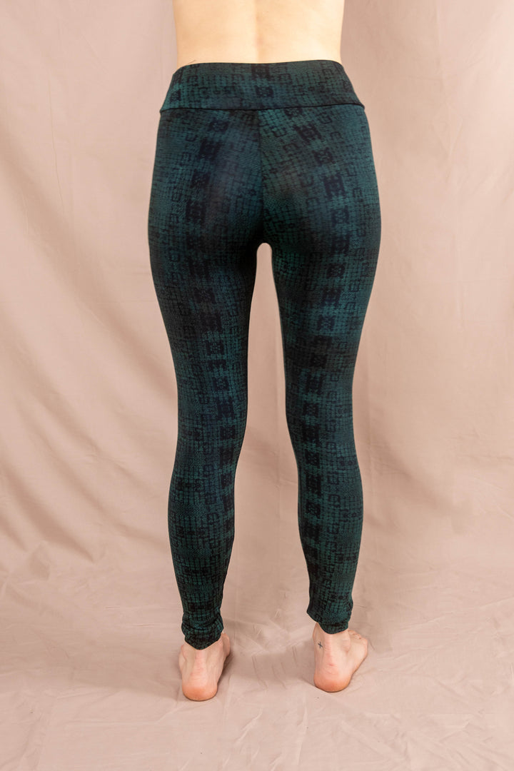 Abstrakte Leggins ~ Blau