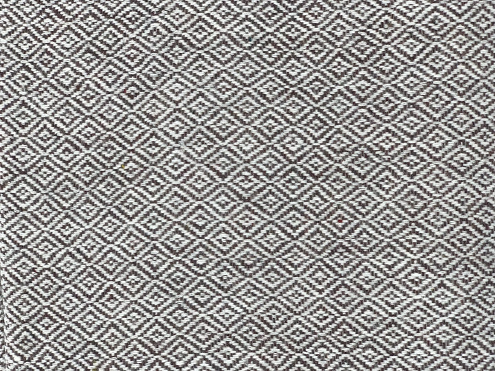 Luxus Kaschmir Schal DIAMOND BROWN I 75 x 210 cm | Grau-Weiß | Weich, Leicht, Groß, flauschig, kuschelig | 100% Kaschmirwolle | Kaschmirschal | 100% cashmere