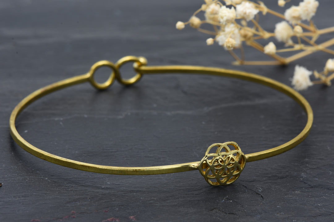 Mrinking Alva | Brass | Seeds of the bracelet