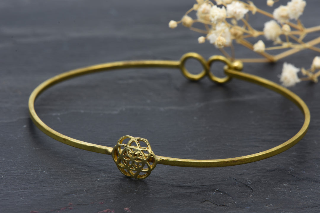 Mrinking Alva | Brass | Seeds of the bracelet