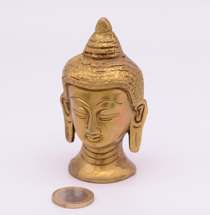 Buddha Figur aus Messing (9 cm)